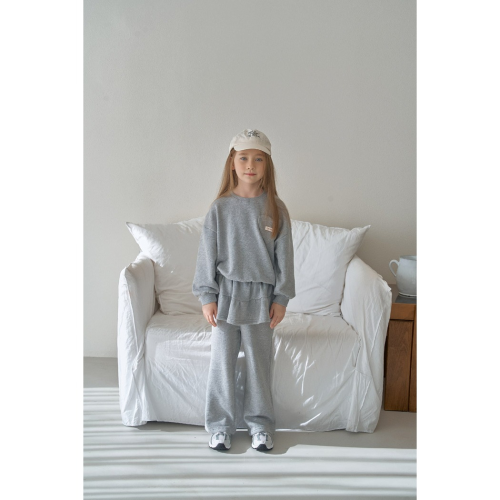 26春 正韓  momoann 舒適棉柔 愛心 套裝(90~140cm)-細節圖8