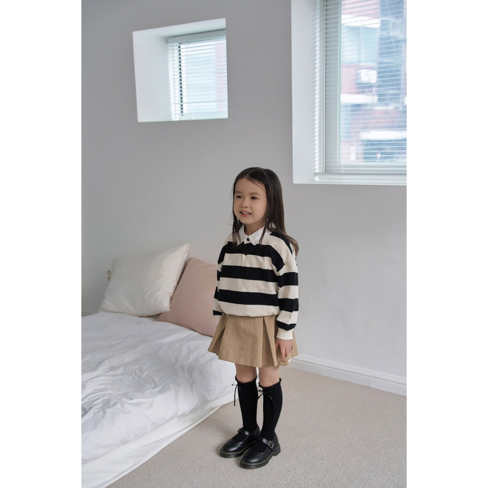 26春 正韓 momoann 質感百搭 打褶褲裙 (90~150cm)-細節圖6