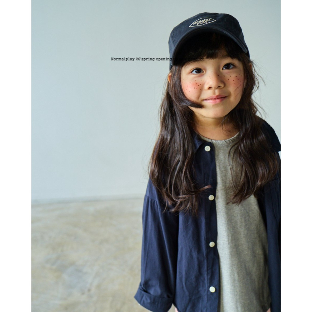 26春 正韓 Normalplay Urban Daily｜美式校園襯衫（80-140cm)-細節圖4