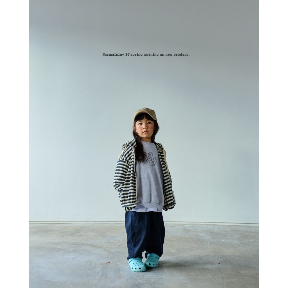 26春 正韓 Normalplay Urban Daily｜校園百搭褲（80-140cm)-細節圖3