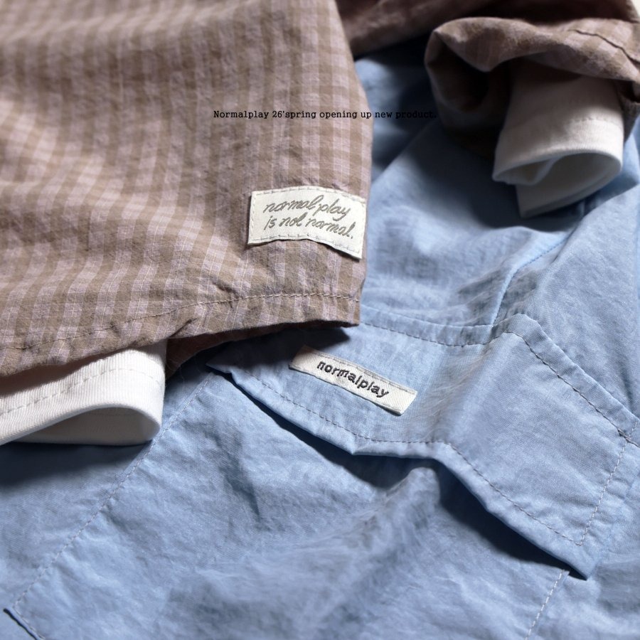26春 正韓 Normalplay Urban Daily｜輕量校園縮口褲（80-140cm)-細節圖7