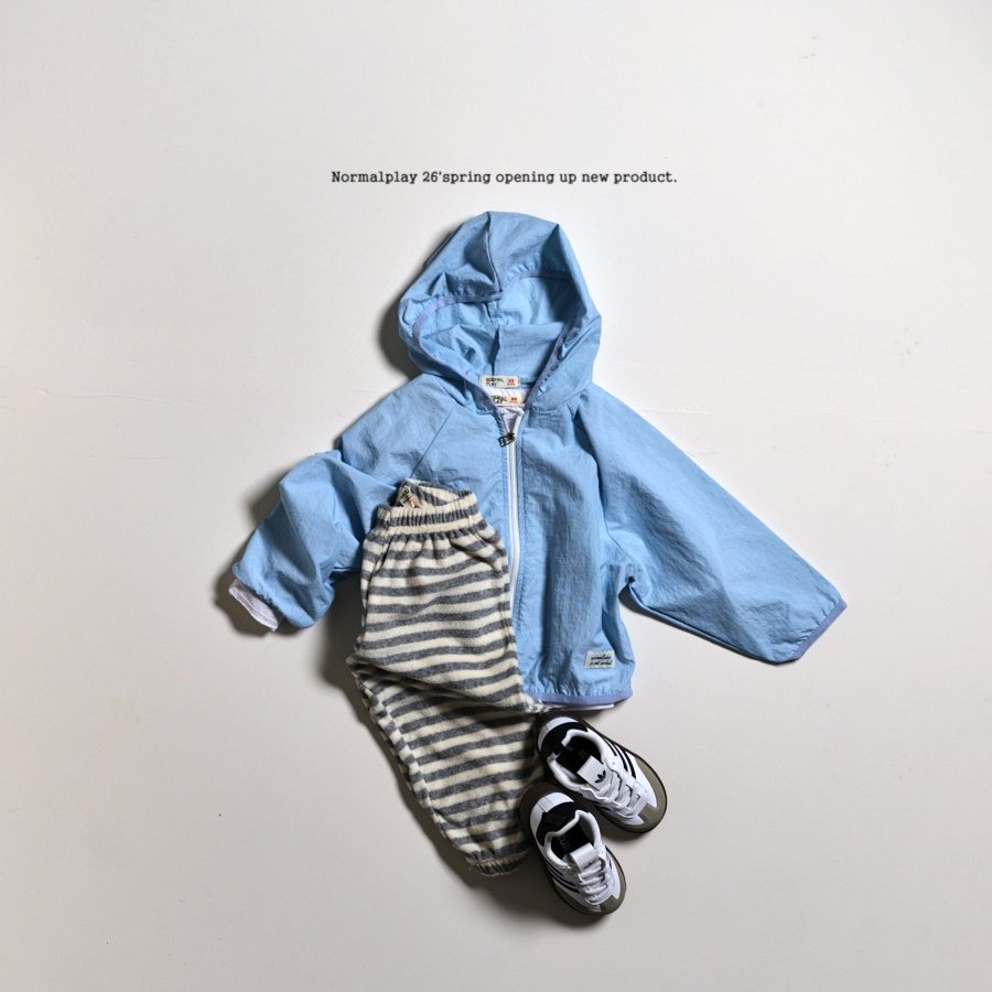 26春 正韓 Normalplay Urban Daily｜輕量校園外套（80-140cm)-細節圖6