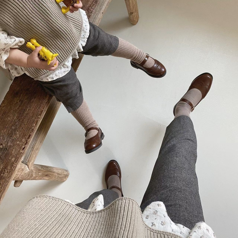 正韓 sketch in love 復古瑪莉珍樂福鞋  親子款-大人款（23-25cm)-細節圖11