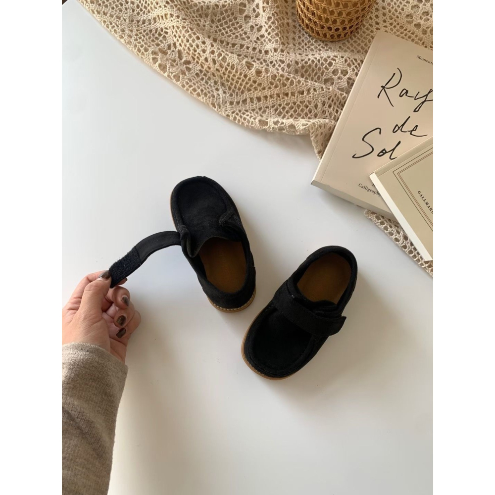 正韓 sketch in love 牛皮麂皮鞋 親子款-幼童款（14-19cm)-細節圖4