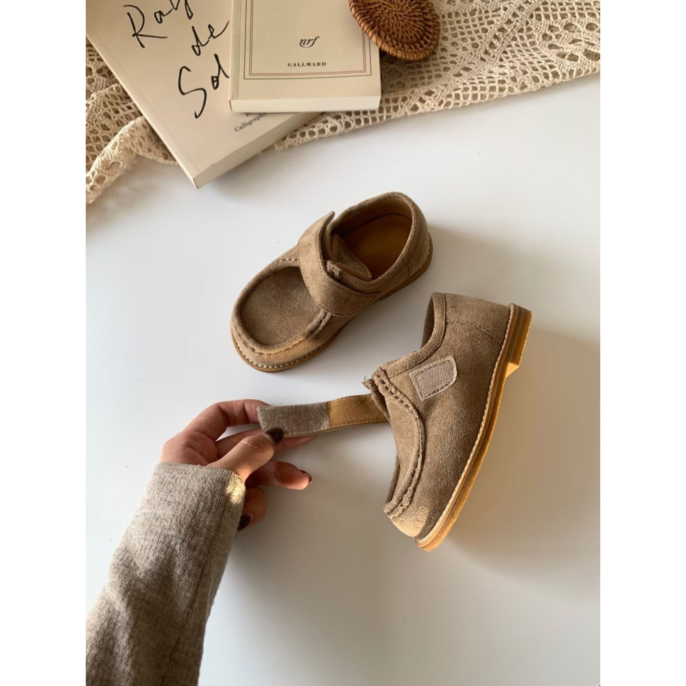 正韓 sketch in love 牛皮麂皮鞋 親子款-幼童款（14-19cm)-細節圖9