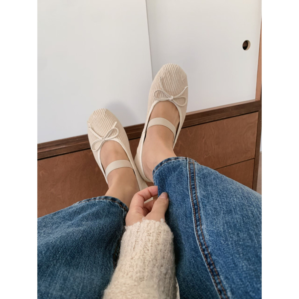 正韓 sketch in love 燈芯絨瑪莉珍鞋 親子款-大人款（23-25cm)-細節圖5