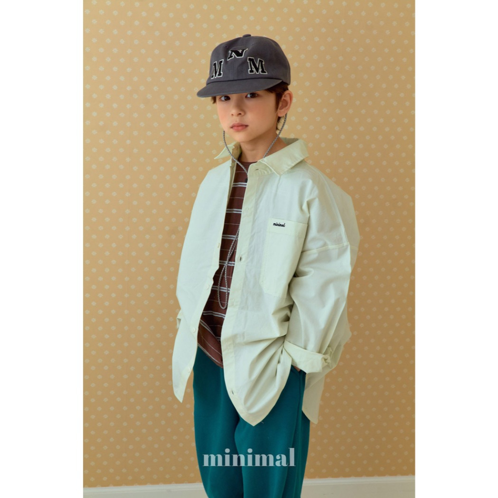 26春 正韓  Minimal Urban Minimal｜城市條紋寬版襯衫（75-145cm)-細節圖6