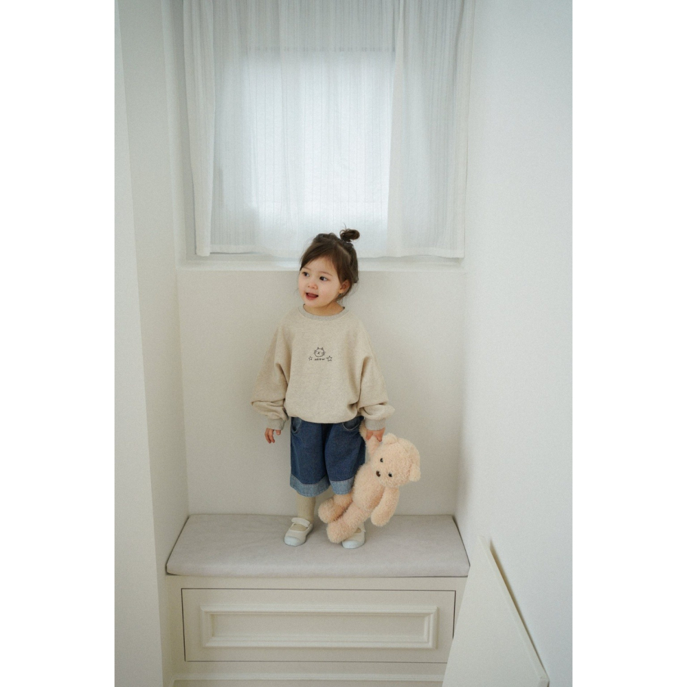 26春 正韓 onu｜Urban Soft Daily 柔感日常 meo大學Ｔ（70-115cm)-細節圖2