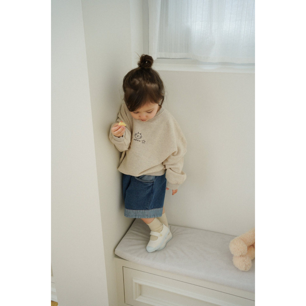 26春 正韓 onu｜Urban Soft Daily 柔感日常 meo大學Ｔ（70-115cm)-細節圖3