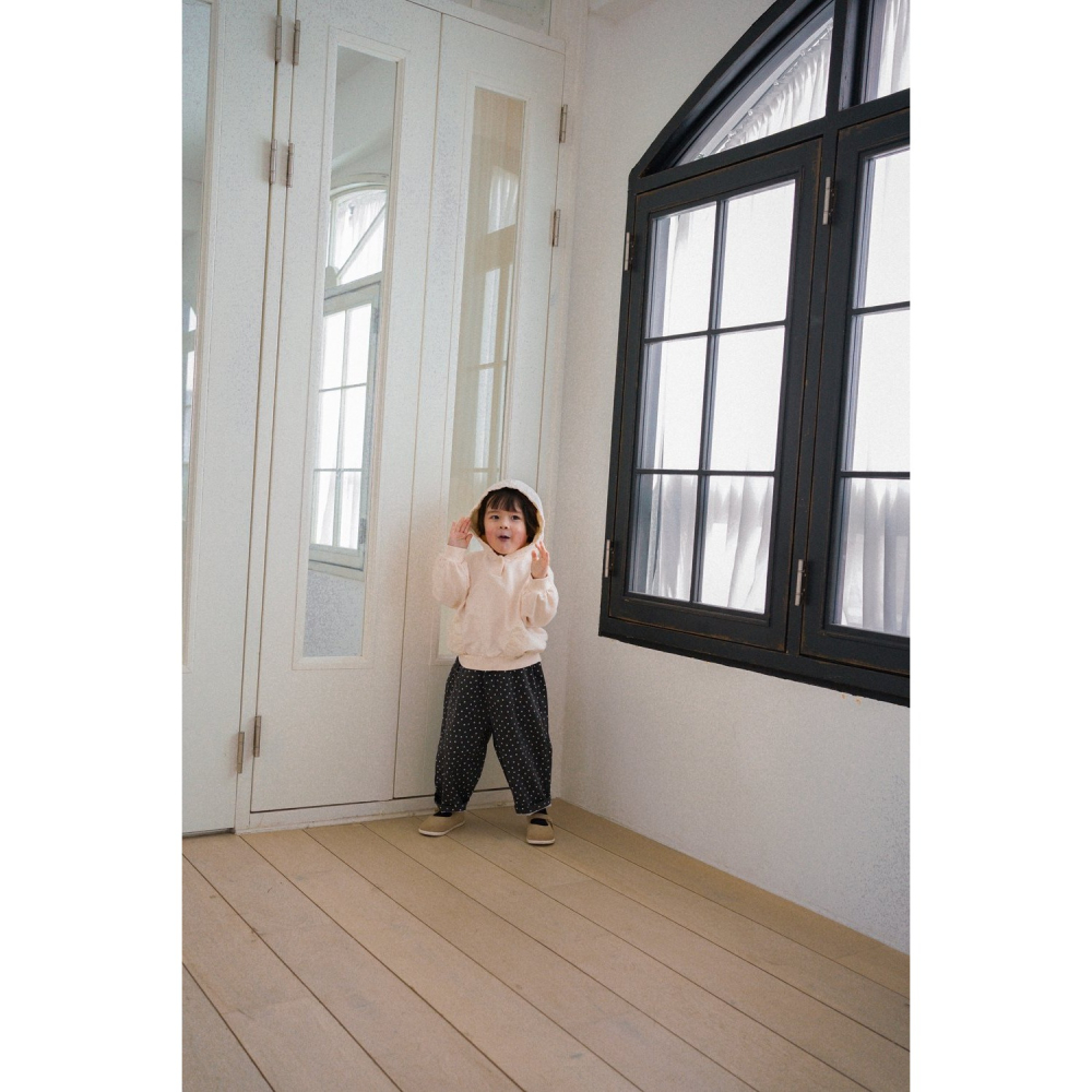 26春 正韓 onu｜Urban Soft Daily 柔感日常 小星星長褲（70-115cm)-細節圖3