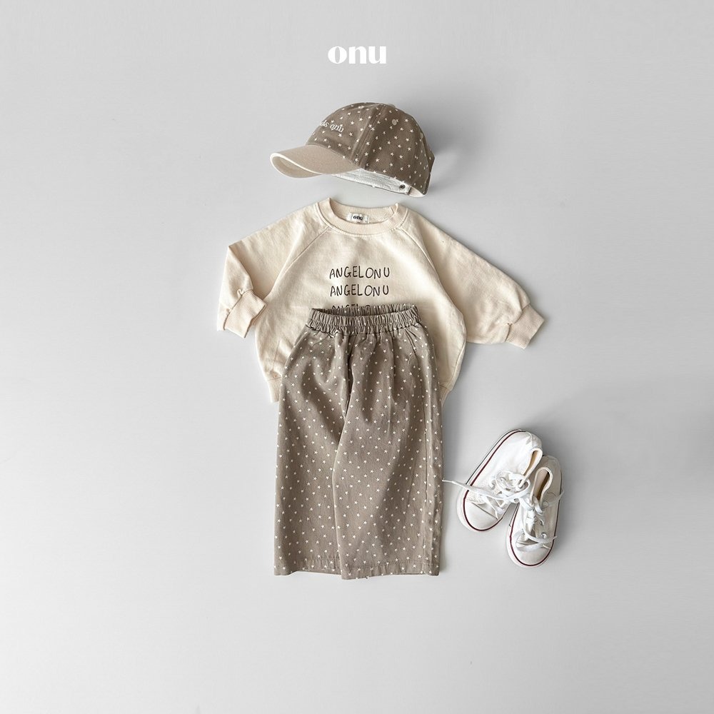 26春 正韓 onu｜Urban Soft Daily 柔感日常 小星星長褲（70-115cm)-細節圖5