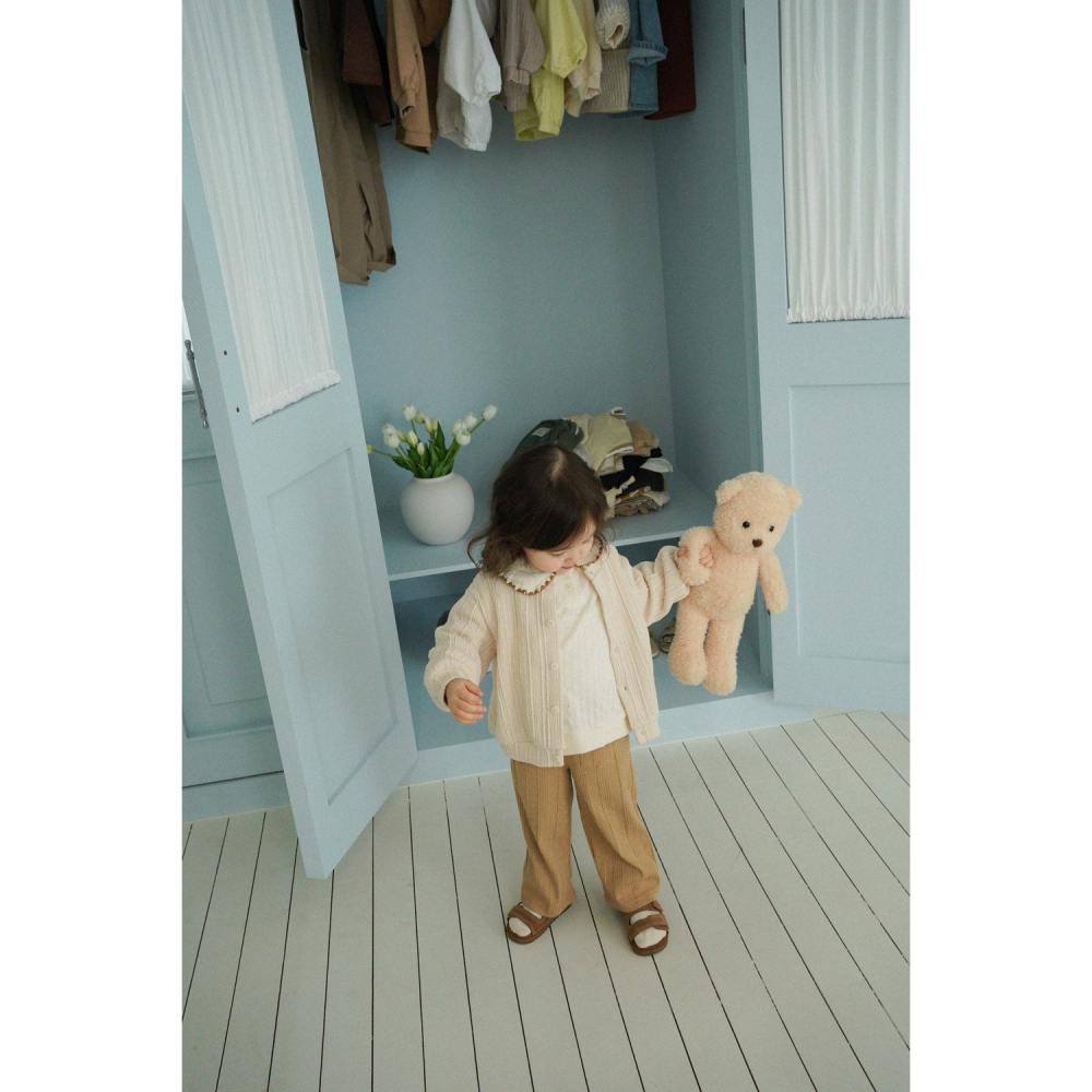 26春 正韓 onu｜Urban Soft Daily 柔感日常 針織棉寬褲（70-115cm)-細節圖5