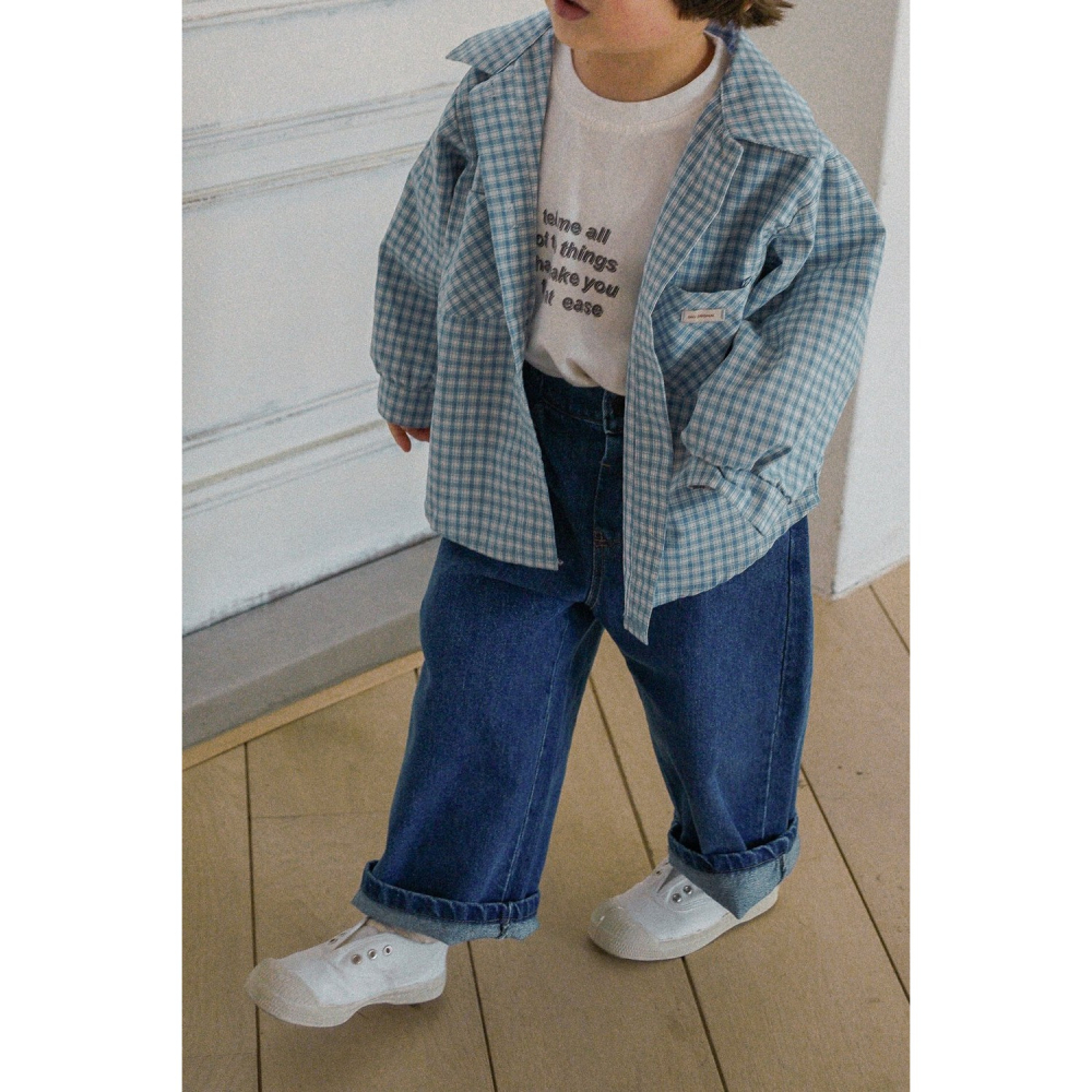 26春 正韓 onu｜Urban Daily Denim｜城市日常丹寧牛仔褲（70-115cm)-細節圖3