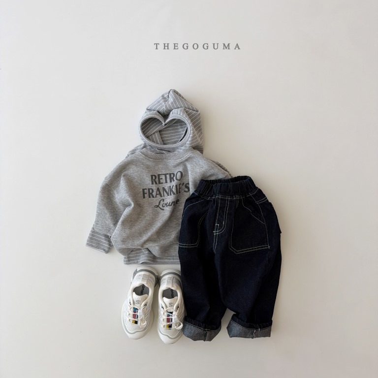 26春 正韓 thegoguma Urban Minimal｜極簡日常錐形褲（85-142cm) 大推款-細節圖6