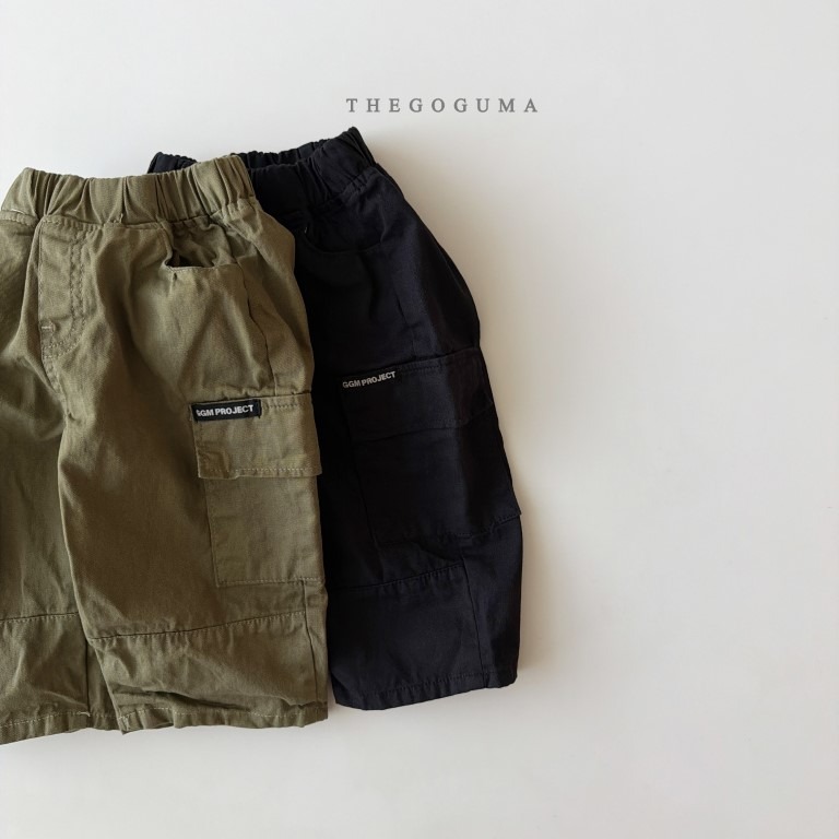 26春 正韓 thegoguma Urban Minimal｜極簡日常工裝褲（85-142cm)-細節圖7