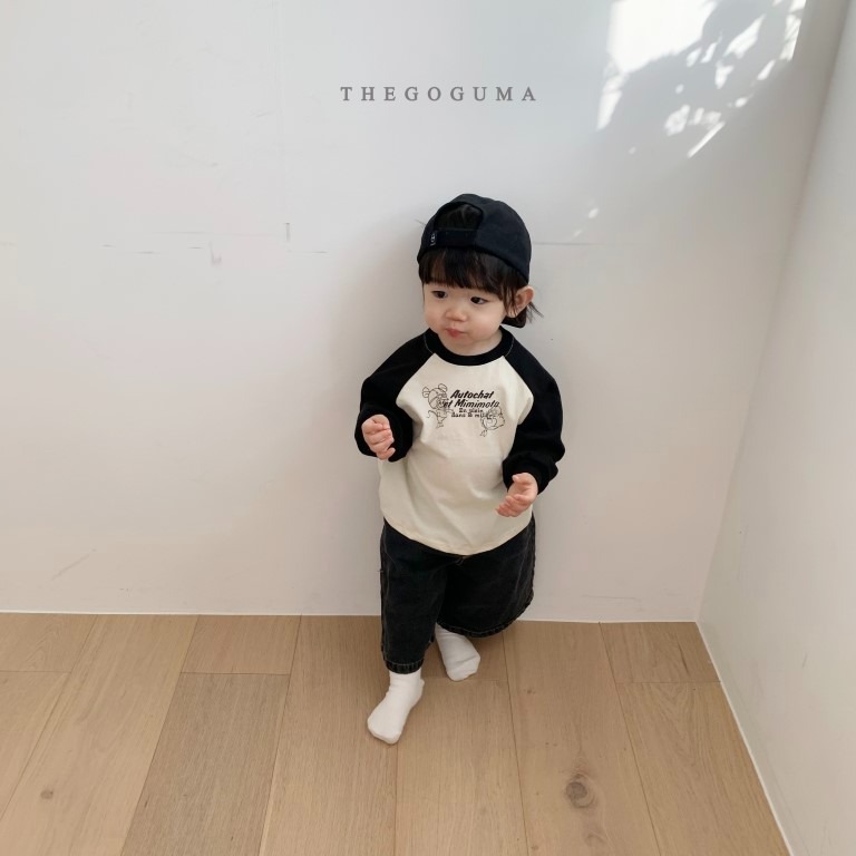 26春 正韓 thegoguma Urban Minimal｜極簡日常棒球Ｔ（85-142cm)-細節圖6