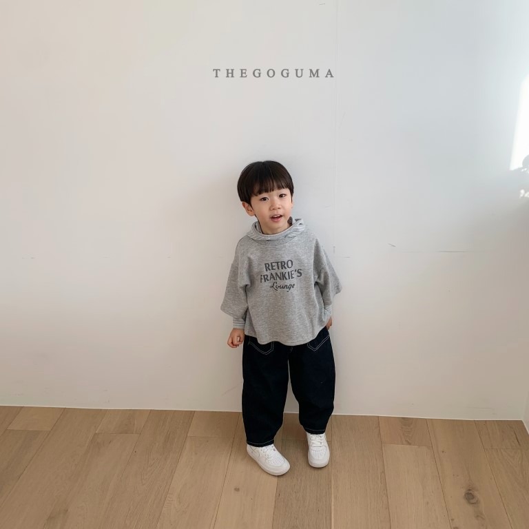 26春 正韓 thegoguma Urban Minimal｜極簡日常寬鬆五分袖上衣（85-142cm)-細節圖3