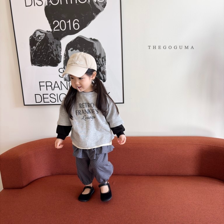 26春 正韓 thegoguma Urban Minimal｜極簡日常寬鬆五分袖上衣（85-142cm)-細節圖4