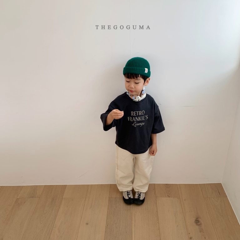 26春 正韓 thegoguma Urban Minimal｜極簡日常寬鬆五分袖上衣（85-142cm)-細節圖6