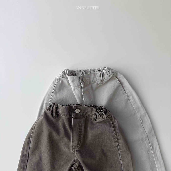 26春 正韓 andbutter Soft Urban｜日常極美色牛仔褲（90-145cm) 大推款-細節圖8
