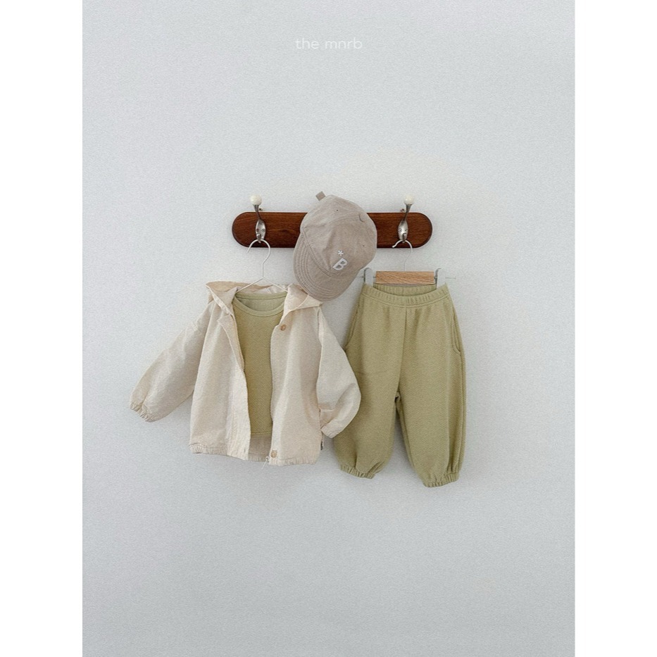 26春 正韓 the mnrb｜Soft Balance 春日輕薄連帽外套 (70-110cm)-細節圖2