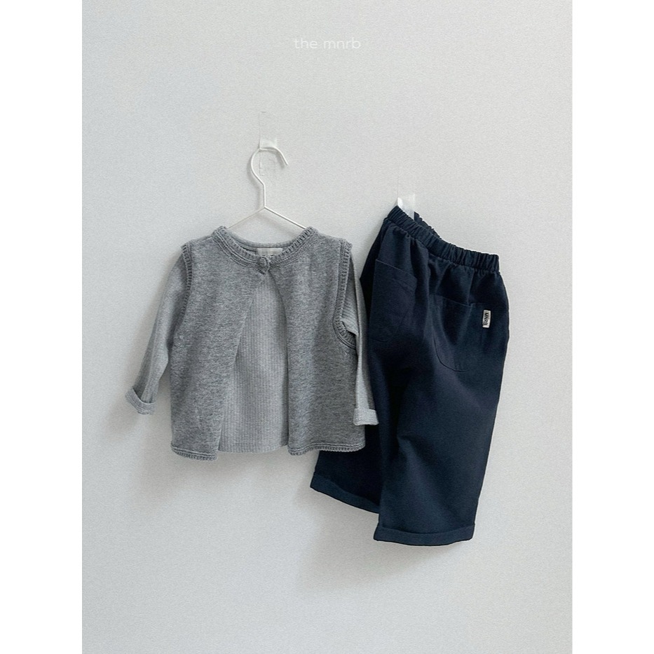 26春 正韓 the mnrb｜Soft Balance 造型簍空背心 (70-110cm)-細節圖3