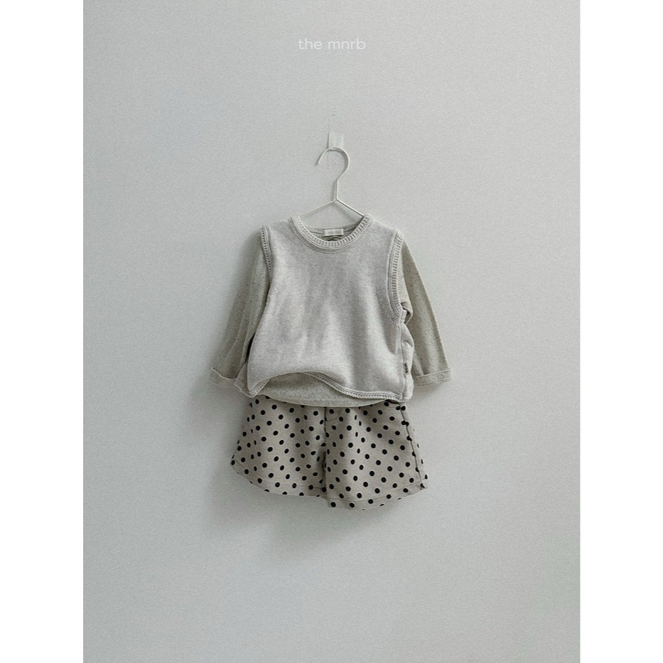 26春 正韓 the mnrb｜Soft Balance 軟棉短褲 (70-110cm)-細節圖2