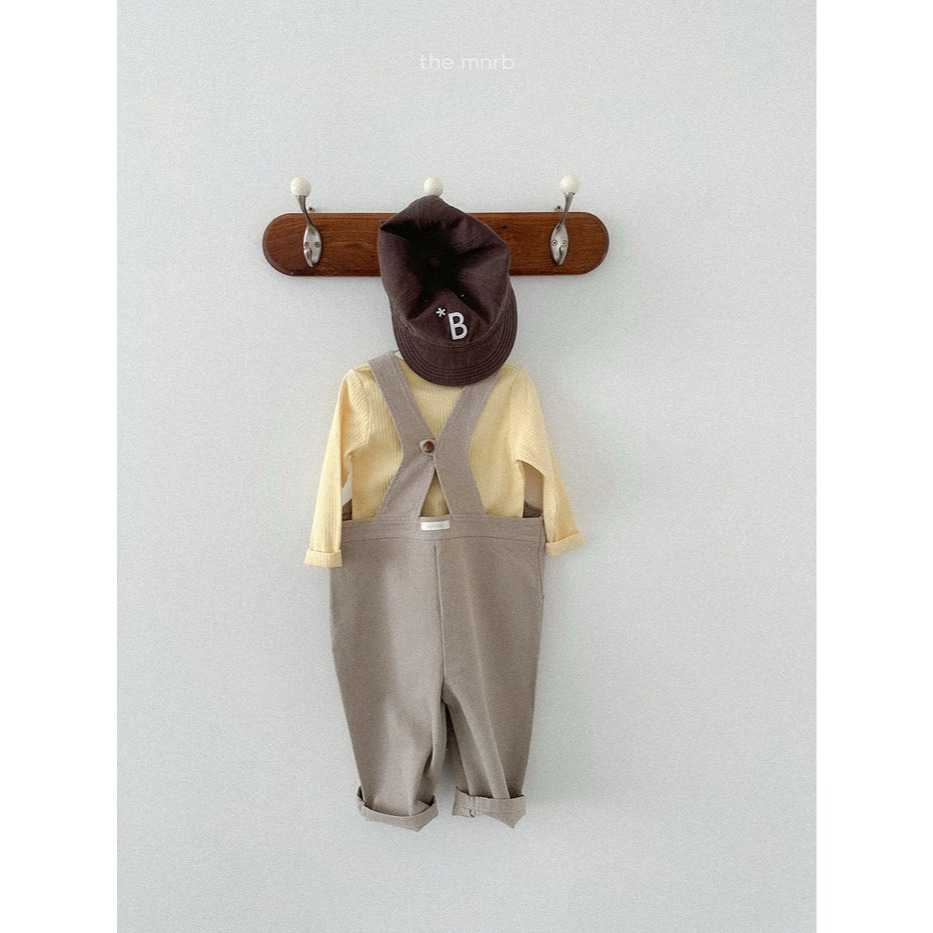 26春 正韓 the mnrb｜Soft Balance 田園吊帶褲 (70-110cm) 自留款-細節圖2