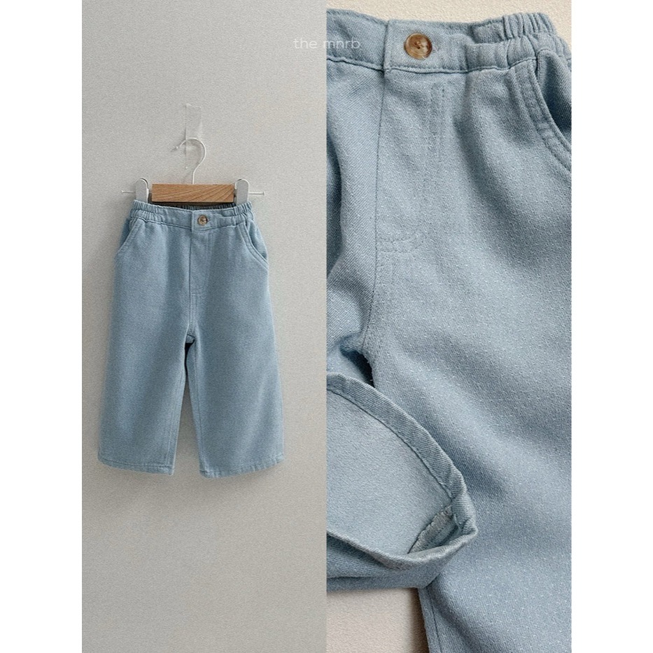 26春 正韓 the mnrb｜Soft Balance 質感滿分 不能不買 牛仔褲 (70-110cm) 自留款-細節圖3