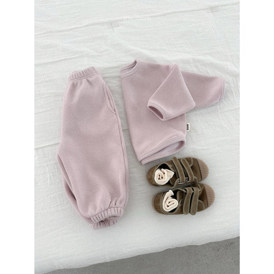 26春 正韓 the mnrb｜Soft Balance 假口袋 慢跑褲 (70-110cm)-細節圖4