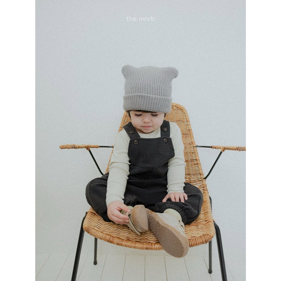 26春 正韓 the mnrb｜Soft Balance 春款針織棉 貓耳帽-細節圖7