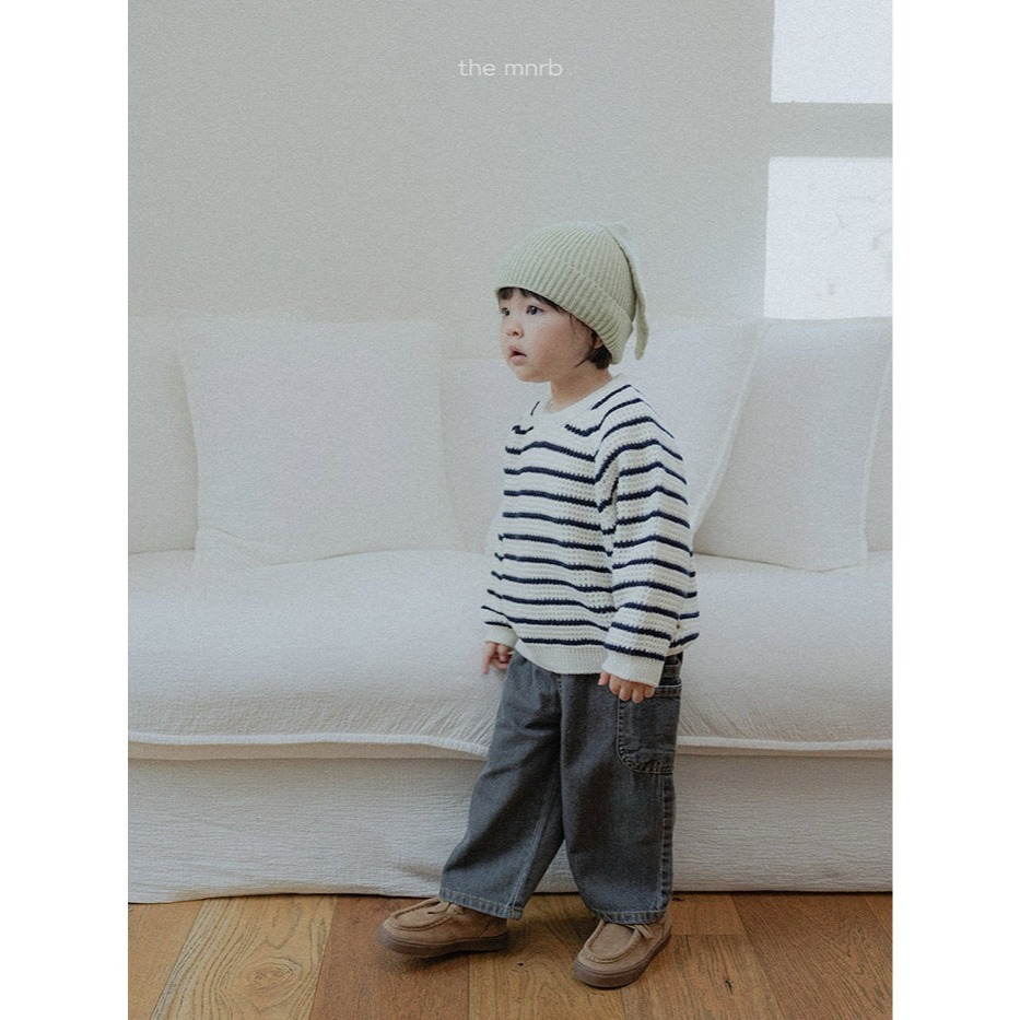 26春 正韓 the mnrb｜Soft Balance 春款針織棉 兔耳帽-細節圖6
