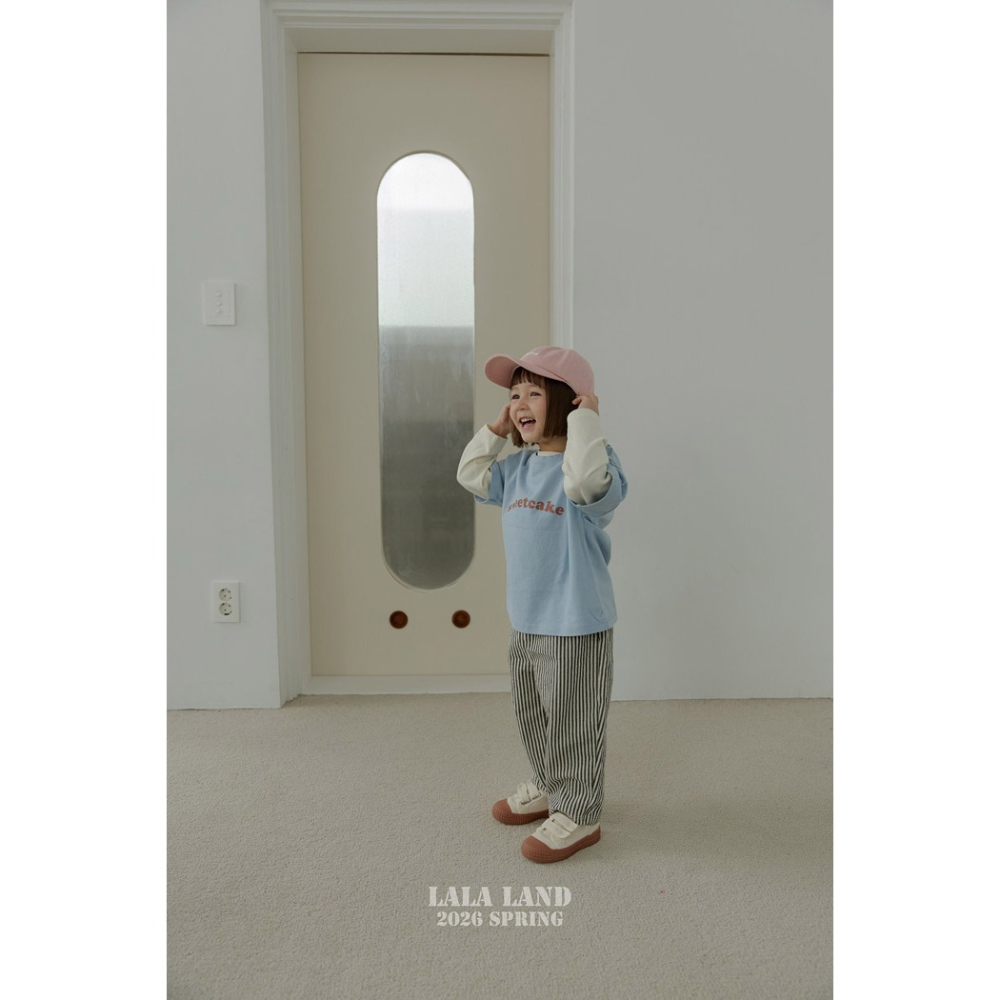 26春 正韓 Lalaland｜School Days 日常百搭棉Ｔ （75-120cm)-細節圖3