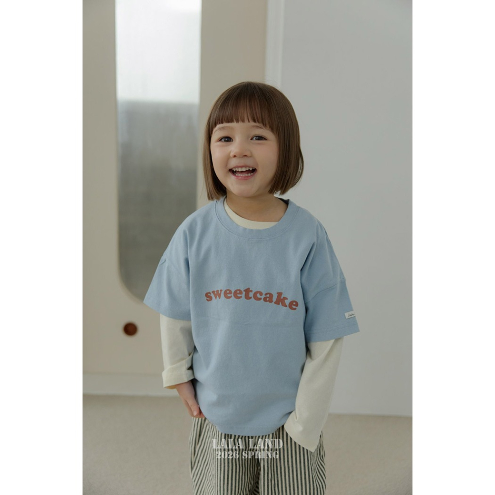 26春 正韓 Lalaland｜School Days 日常百搭棉Ｔ （75-120cm)-細節圖4