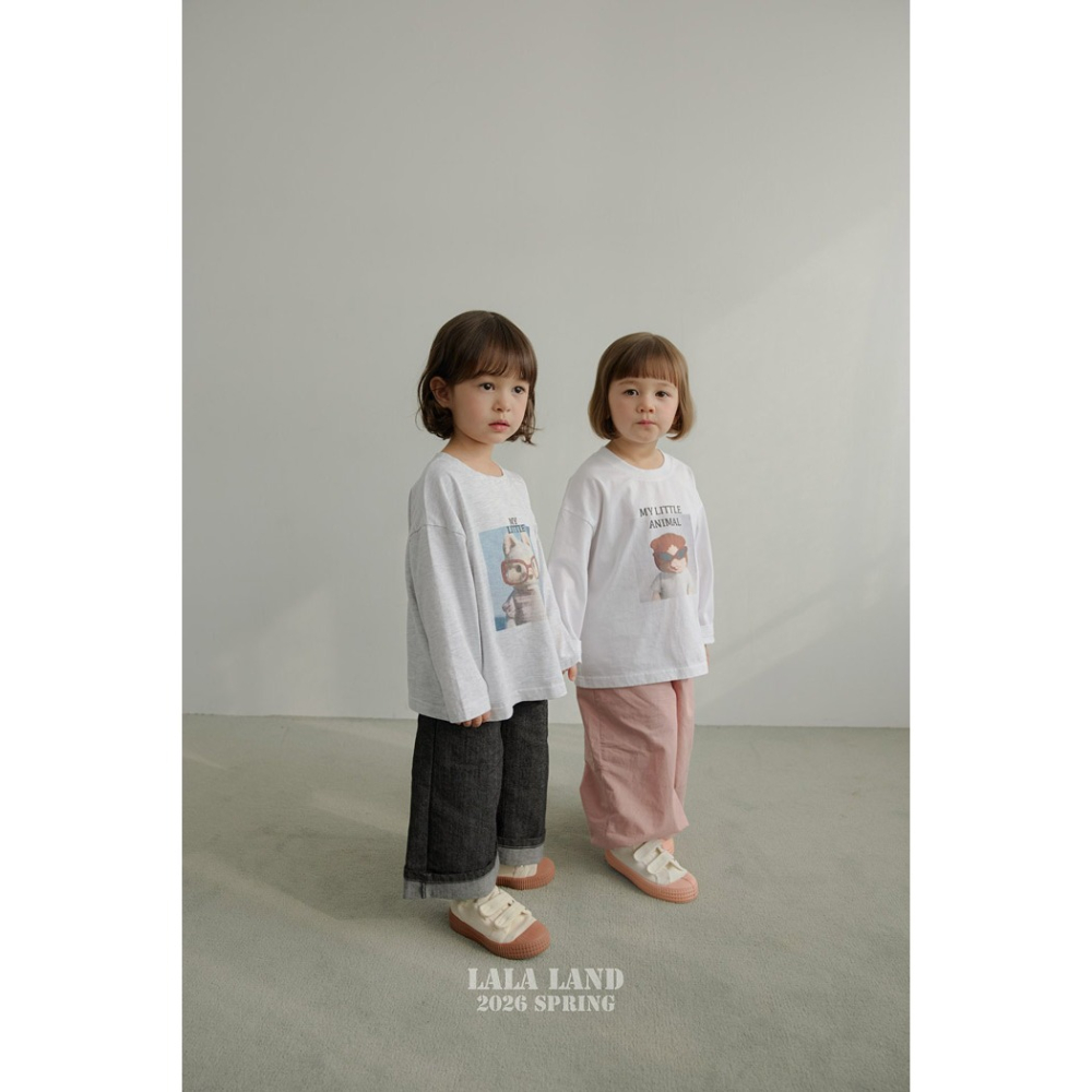 26春 正韓 Lalaland｜School Days 童趣Ｔ （75-120cm)-細節圖4
