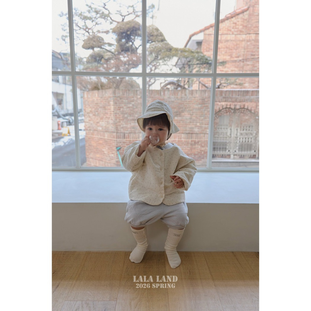 26春 正韓 Lalaland｜School Days 日常棉柔外套 （up~82cm)-細節圖3