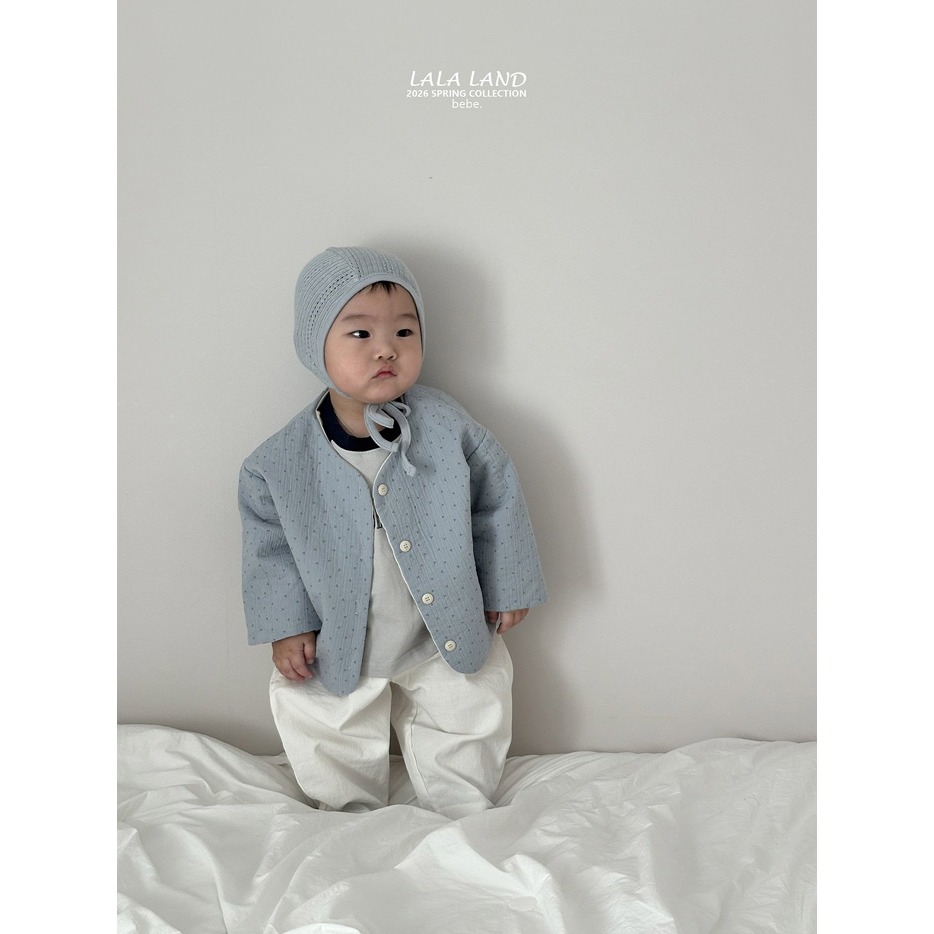 26春 正韓 Lalaland｜School Days 日常棉柔外套 （up~82cm)-細節圖4