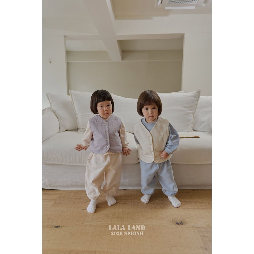 26春 正韓 Lalaland｜School Days 日常棉柔背心 （up~82cm)-細節圖2