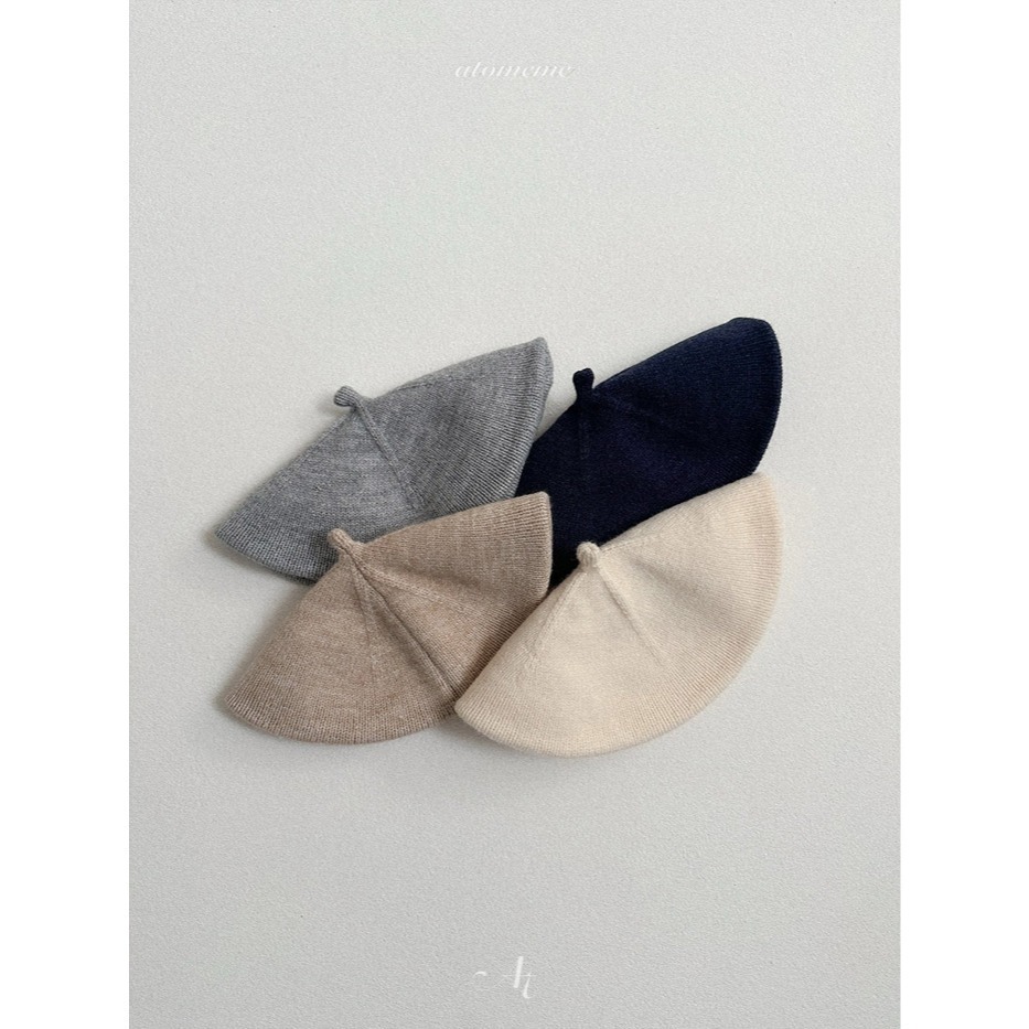 26春 正韓 Atomeme｜Soft Memory｜針織貝蕾帽-細節圖5