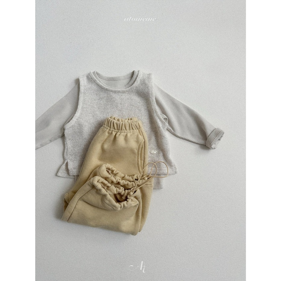 26春 正韓 Atomeme｜Soft Memory｜細緻柔軟 外搭背心（70-110cm)-細節圖3