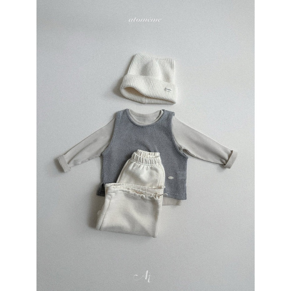 26春 正韓 Atomeme｜Soft Memory｜細緻柔軟 外搭背心（70-110cm)-細節圖4