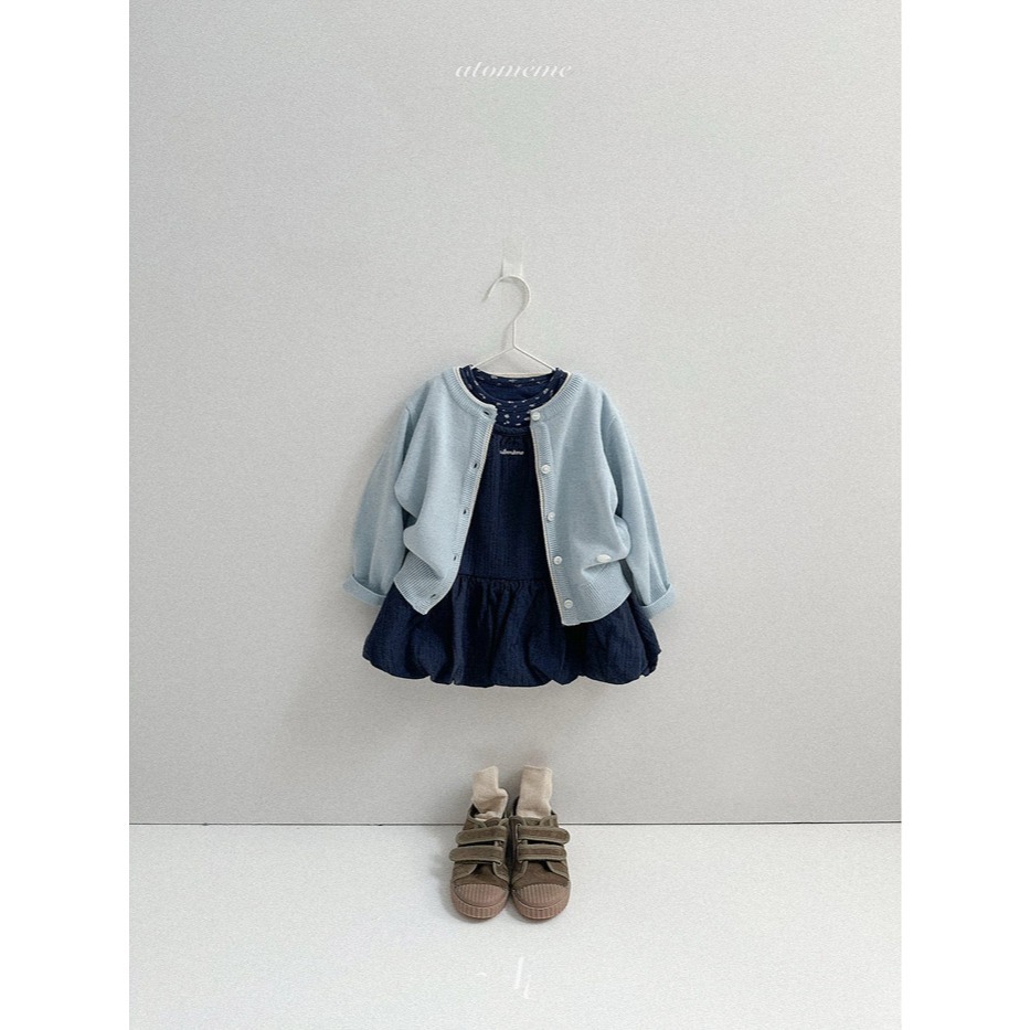 26春 正韓 Atomeme｜Soft Memory｜細緻柔軟 針織外套（70-110cm)-細節圖4