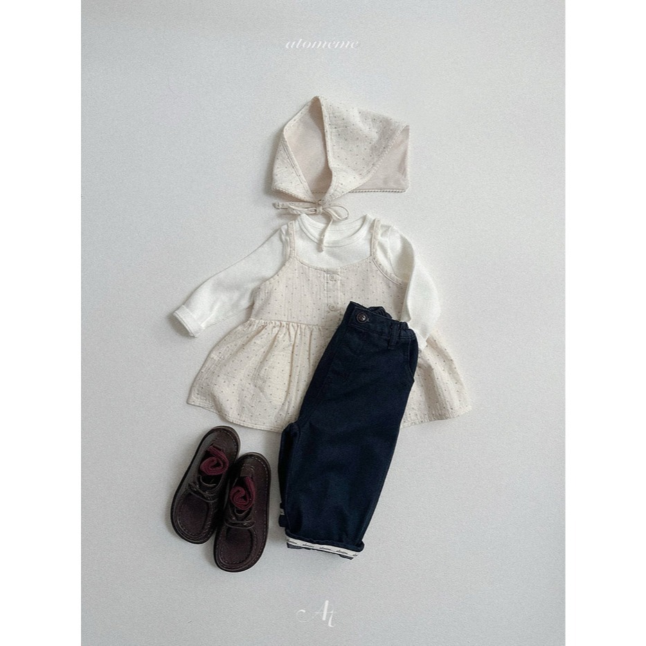 26春 正韓 Atomeme｜Soft Memory｜細點層次背心 （70-110cm) 大推款-細節圖4
