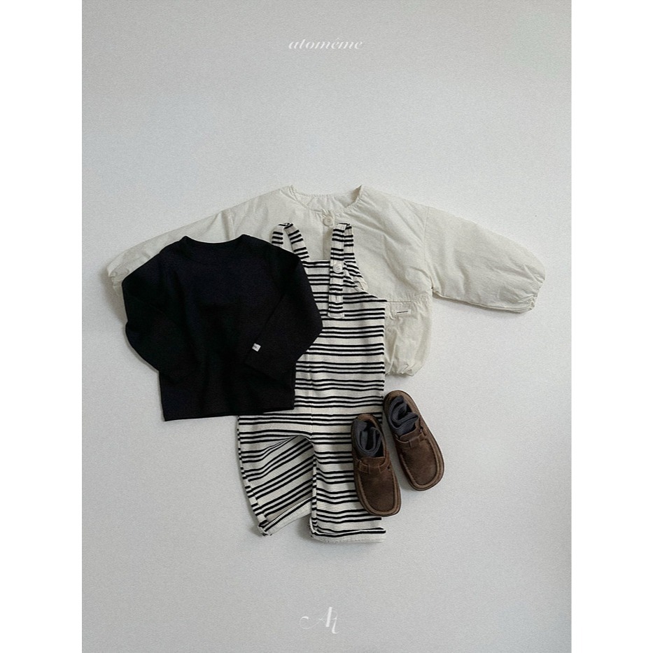 26春 正韓 Atomeme｜Soft Memory｜日常復古吊帶褲（70-110cm)-細節圖3