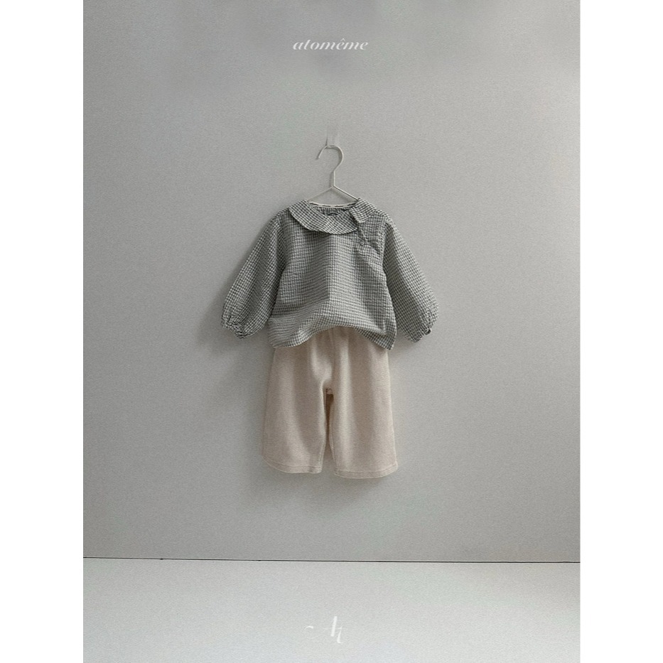 26春 正韓 Atomeme｜Soft Memory｜細緻柔軟 棉質直筒褲（70-110cm)-細節圖3