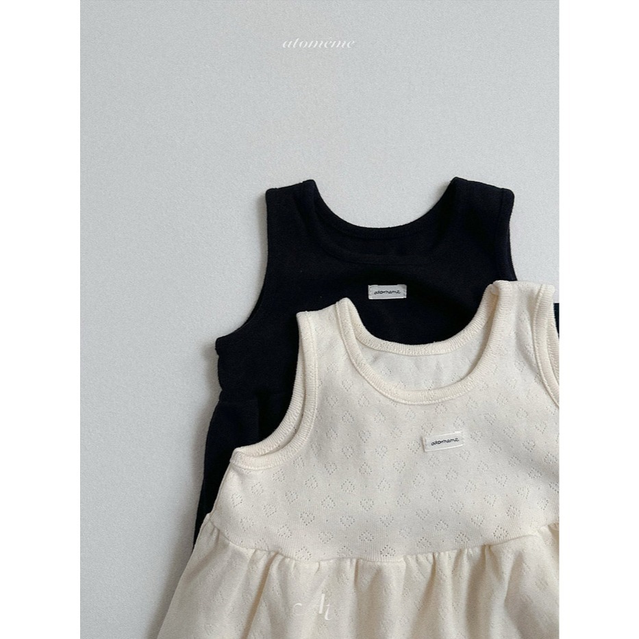 26春 正韓 Atomeme｜Soft Memory｜質感壓紋 日常洋裝（70-110cm)-細節圖6