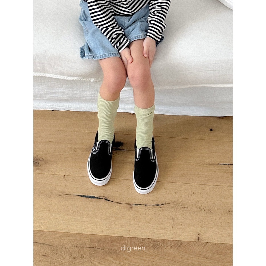 26春 正韓 DIGREEN｜Everyday Playground｜每次都要買的 長筒襪（三雙一組）-細節圖6