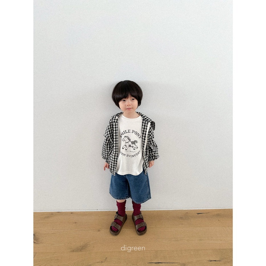 26春 正韓 DIGREEN｜Everyday Playground｜經典格紋連帽外套-細節圖2