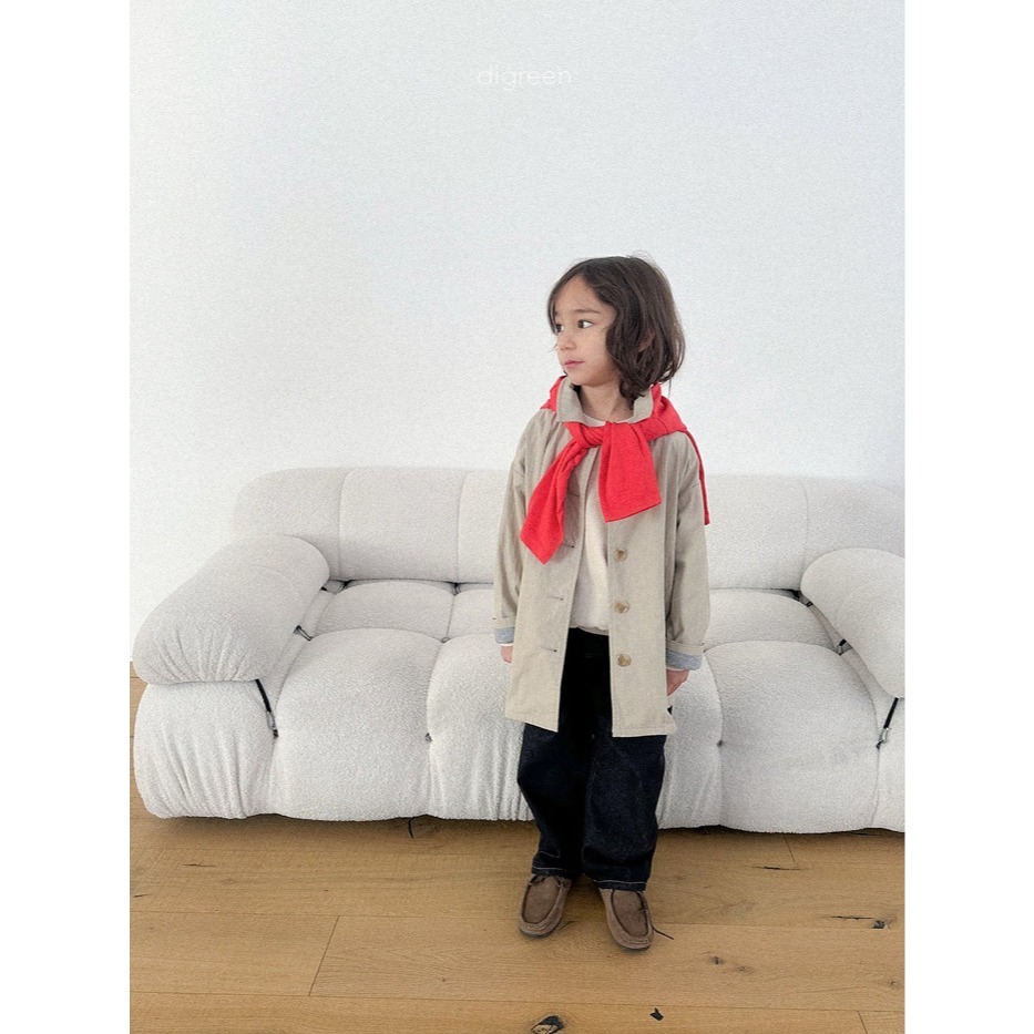 26春 正韓 DIGREEN｜Everyday Playground｜經典風衣外套-細節圖2