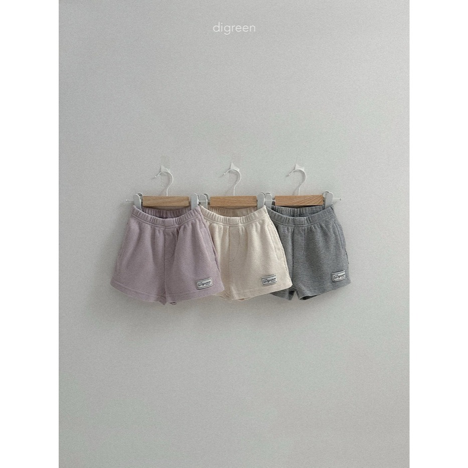 26春 正韓 DIGREEN｜Everyday Playground｜日常棉質好動短褲-細節圖9